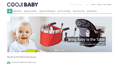 Desktop Screenshot of coojibaby.com